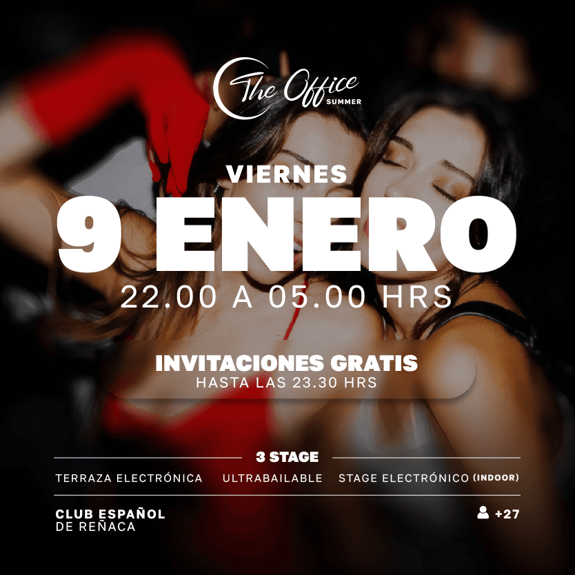 The Office Dance & Drinks - 09 de enero  image}