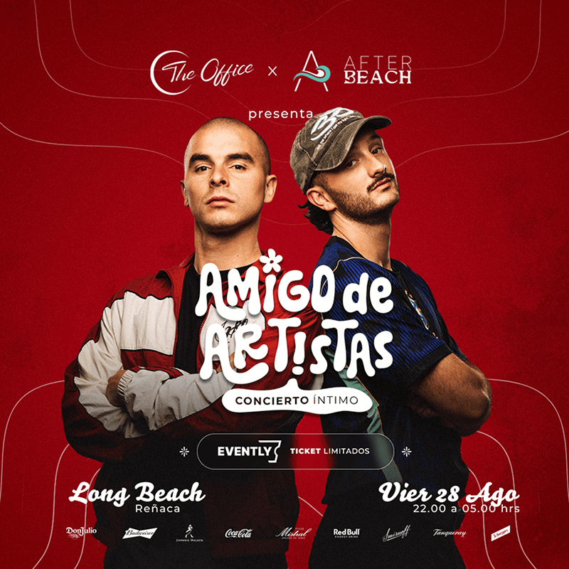 The Office & Afterbeach - Amigo de Artistas - 28 de agosto image}